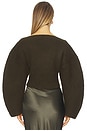 view 3 of 4 Ella Sweater in Deep Rosemary