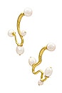 view 1 of 3 Cristina Earring in Pearl