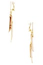 view 2 of 2 Brooklyn Earring in Gold Foiled