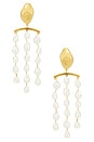 view 1 of 2 Shivani Earring in Antique Brass