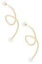 view 1 of 3 Tazia Drop Earring in Pearl