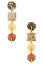 view 1 of 2 Laguna Drop Earring in Earthtone Multi