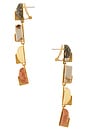 view 2 of 2 Laguna Drop Earring in Earthtone Multi