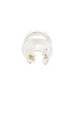 view 4 of 7 Bambu Ring in Antique Silver