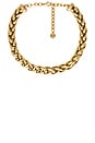 view 1 of 2 Grano Choker in Antique Brass