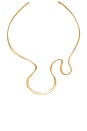 view 1 of 3 Suni Choker in Brushed Brass