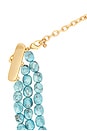 view 3 of 3 Nora Choker in Ibiza Turquoise Ibiza Turquoise