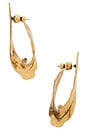 view 2 of 2 Giada Earring in Antique Brass Antique Brass