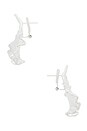 view 2 of 2 PENDIENTES VISTOSOS IRIS in Antique Silver