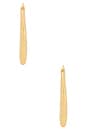 view 4 of 3 Leila Earring in Antique Brass