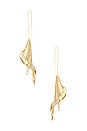 view 2 of 2 Calla Earring in Gold
