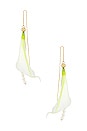 view 2 of 2 PENDIENTE CALLA in White