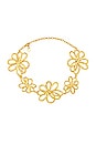 view 1 of 2 Blossom Chocker in Gold