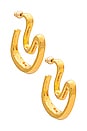 view 1 of 3 Ayla Earring in Gold