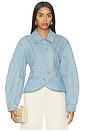 view 1 of 4 Pacha Jacket in Vintage Blue