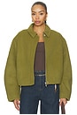 view 1 of 5 Reena Outerwear in Chive