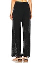 view 3 of 4 Jayla Flare Knit Pant in Black