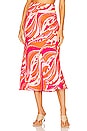 view 1 of 4 Laith Skirt in Persian Paisley Rose