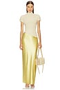 view 5 of 6 Chantel Skirt in Light Gold