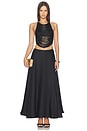 view 5 of 6 Cyrene Skirt in Black