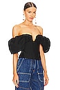 view 2 of 4 Samantha Off The Shoulder Top in Black