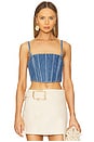 view 1 of 4 Lauren Top in Medium Stone Wash