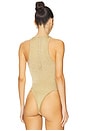 view 4 of 6 Cassius Knit Bodysuit in Gold