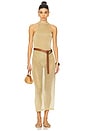 view 5 of 6 Cassius Knit Bodysuit in Gold