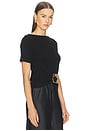 view 2 of 5 Ellen Top in Black
