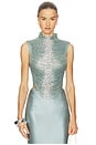 view 1 of 5 Taraji Sleeveless Top in Celadon