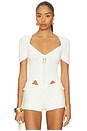 view 1 of 4 Eliza Top in Off White