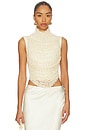 view 1 of 5 Taraji Sleeveless Top in Pearl
