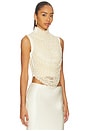 view 2 of 5 Taraji Sleeveless Top in Pearl