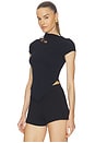 view 2 of 4 Nessi Top in Black