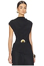 view 2 of 4 Esmia Top in Black