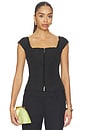 view 1 of 4 Celestia Top in Black