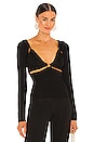 view 1 of 4 Kenzie Knit Top in Black