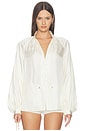 view 2 of 4 Lusia Top in Off White