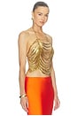 view 2 of 5 Kye Top in Pale Gold