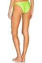 view 3 of 4 Allie Bikini Bottom in Lime