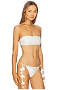 view 3 of 5 Estrella Bikini Top in Off White