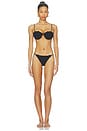 view 4 of 4 GRETA 비키니 하의 in Black