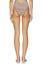 view 3 of 4 Alouette Bikini Bottom in Small Saddle Stripe