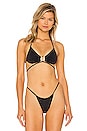 view 1 of 4 TOP BIKINI LIZA in Black