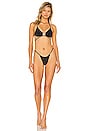 view 4 of 4 TOP BIKINI LIZA in Black