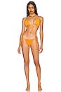 view 4 of 4 Alivia Bikini Top in Marigold