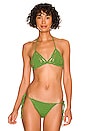 view 1 of 4 Liliana Crochet Bikini Top in Basil