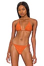 view 1 of 5 Raven Bikini Top in Amber