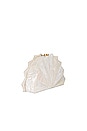 view 3 of 5 Esme Clutch in Ivory