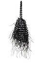view 1 of 5 Dory Feather Wristlet in Black